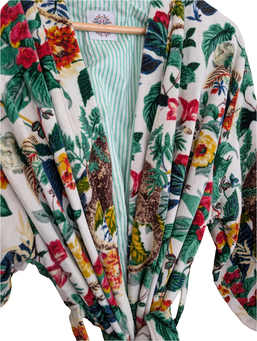 Forest Velvet Robe