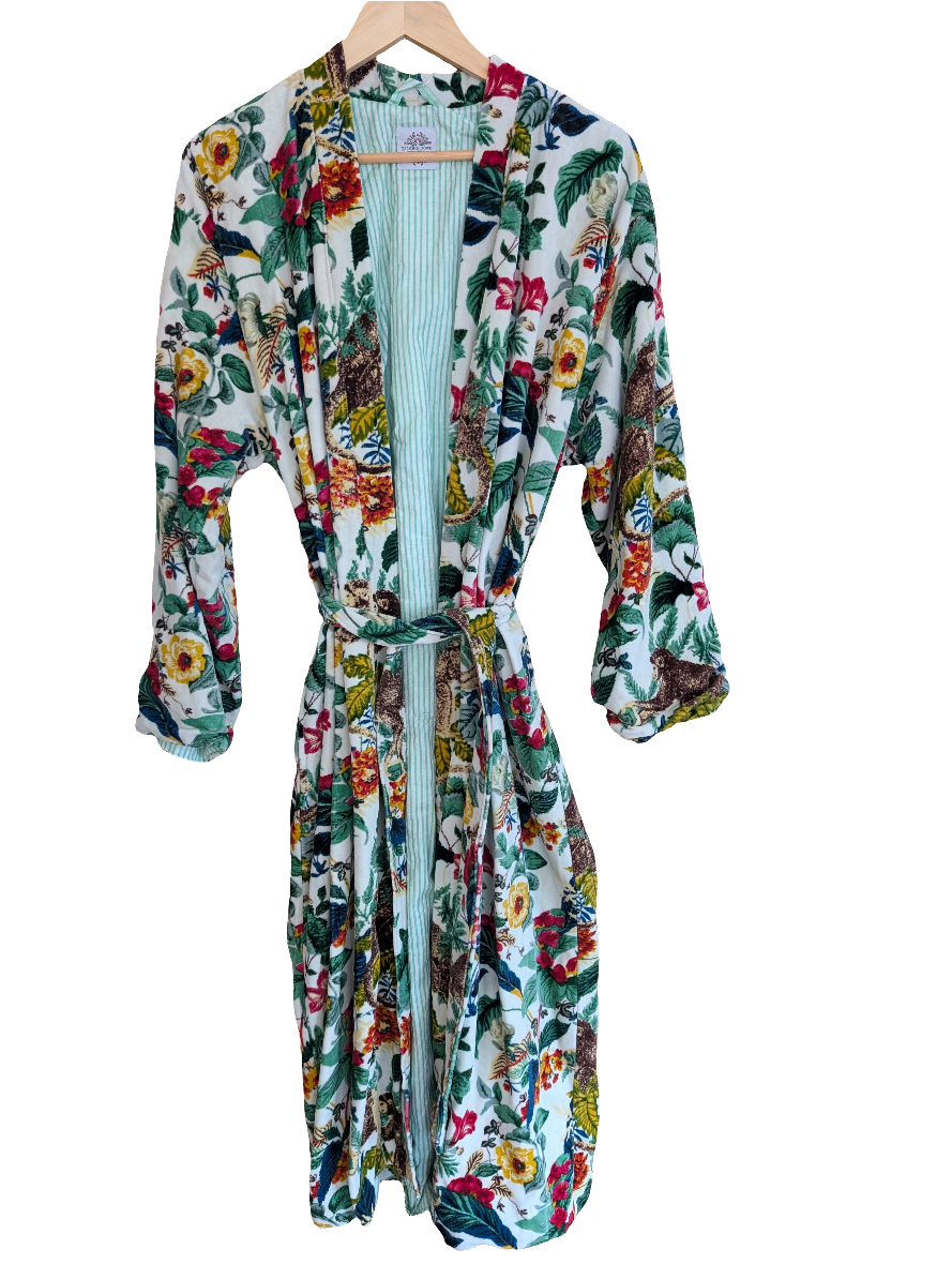 Forest Velvet Robe