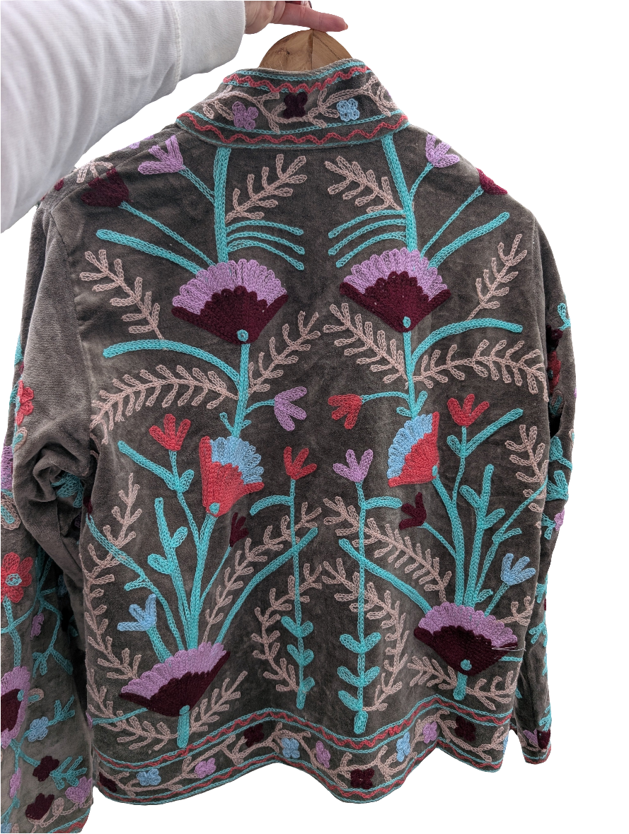 Velvet Suzani Jacket