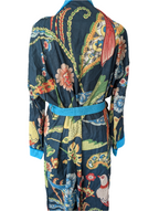 Dark Blue Lightweight 100% cotton robe