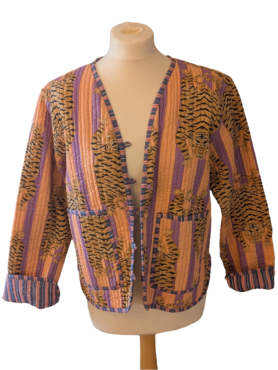 Pink and lilac Tiger Jacket