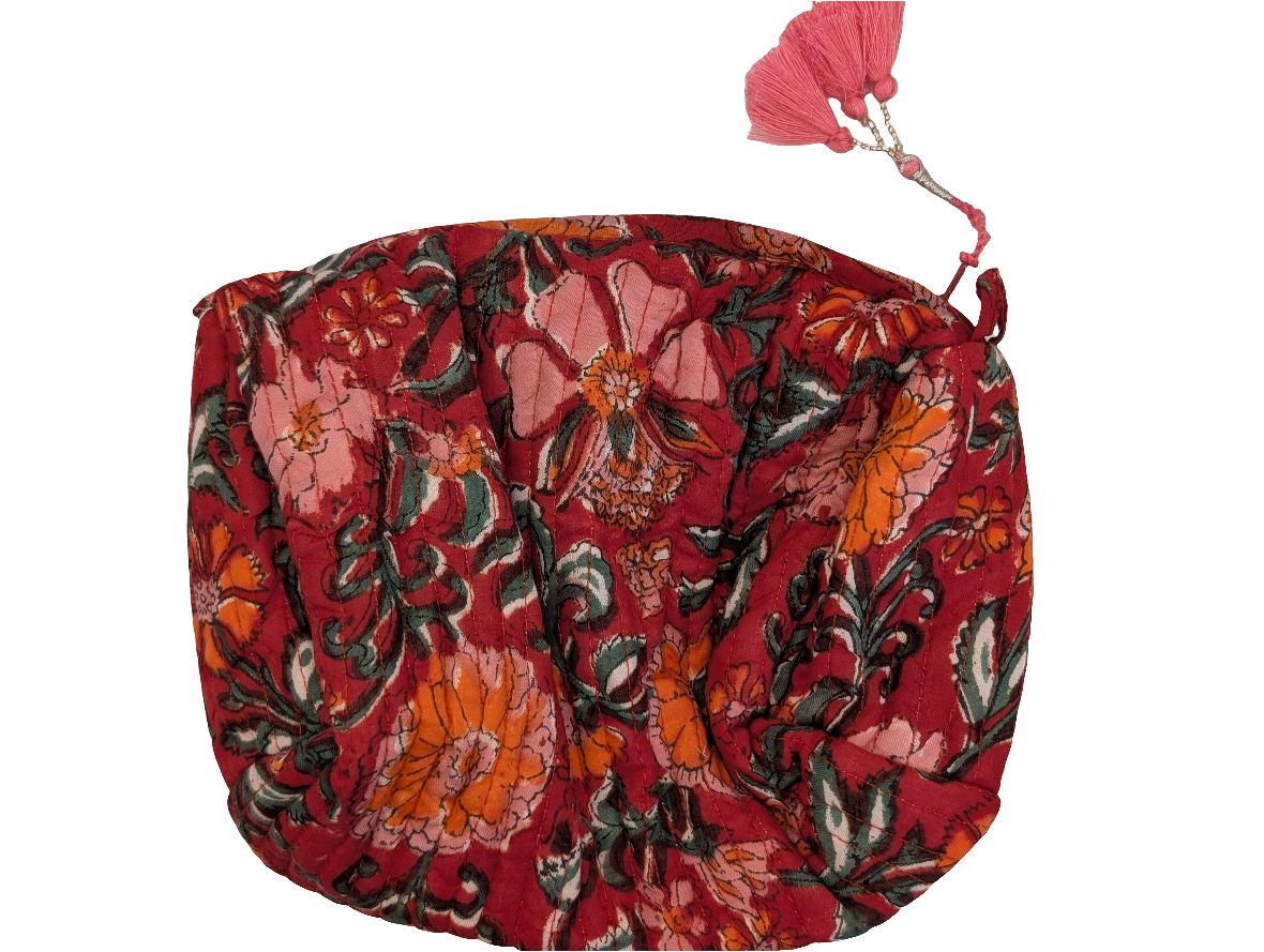 Waterproof lined wash bags