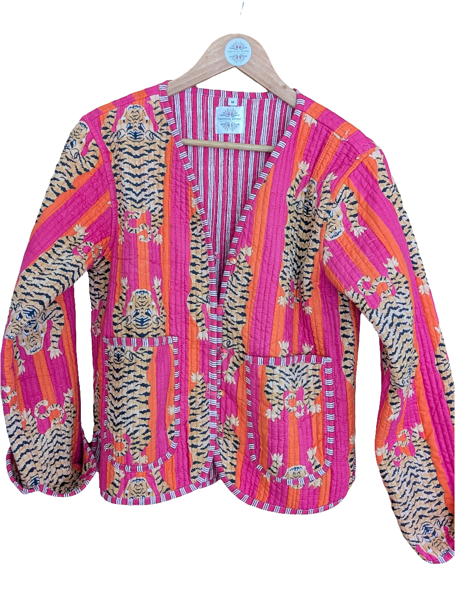 Orange and Pink Tiger Jacket
