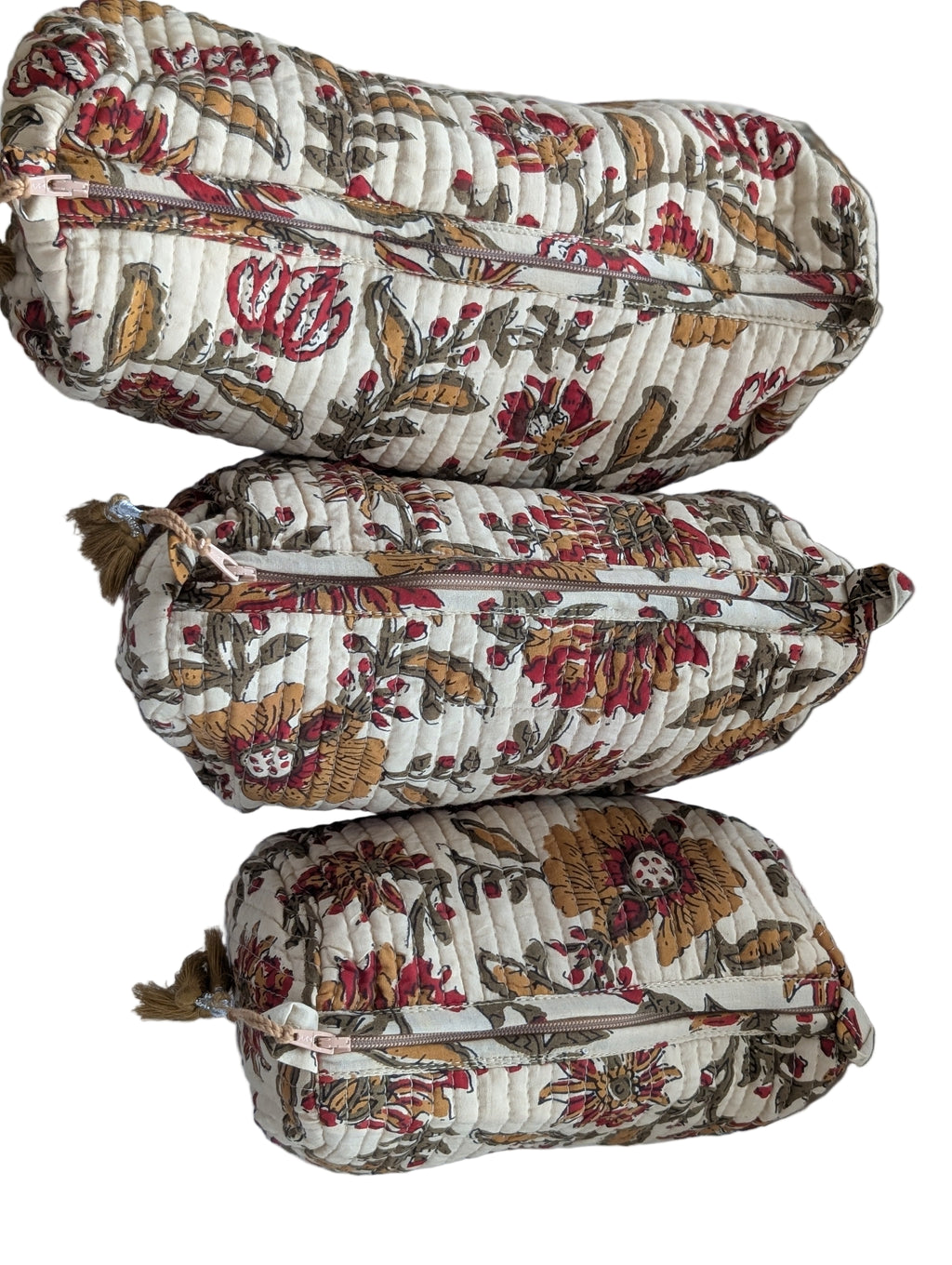 Autumn Waterproof lined wash bags