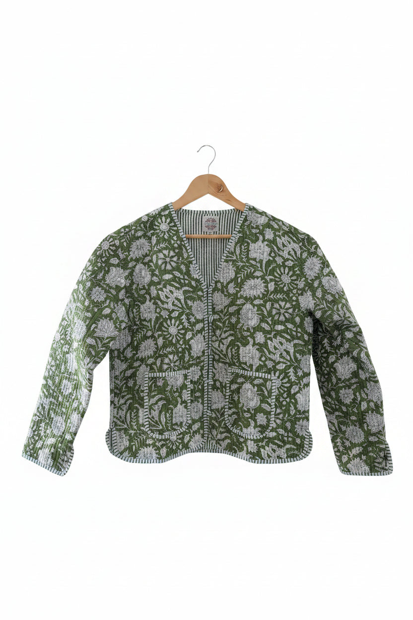 The Emerald Bloom Jacket