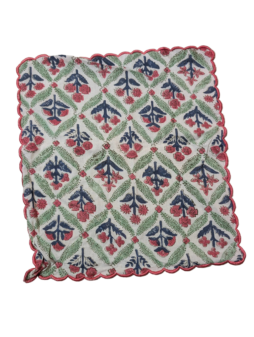 Handblock Printed Napkins- Set of 4