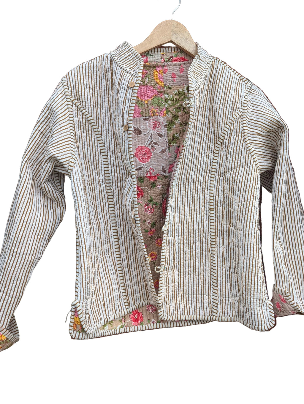 Spring Patchwork Reversible Jacket