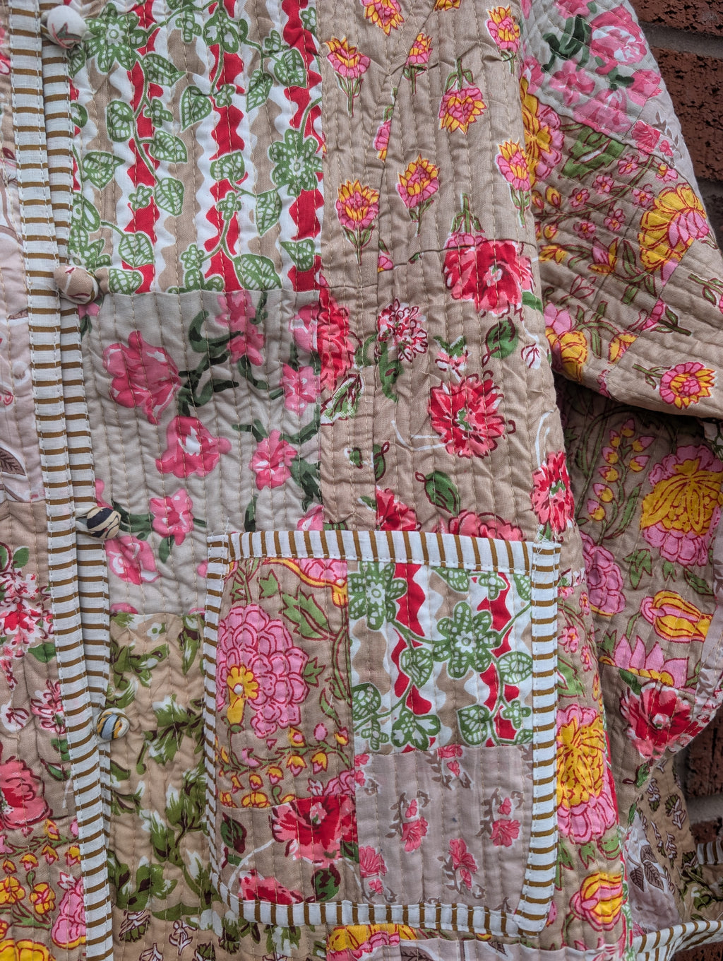 Spring Patchwork Reversible Jacket
