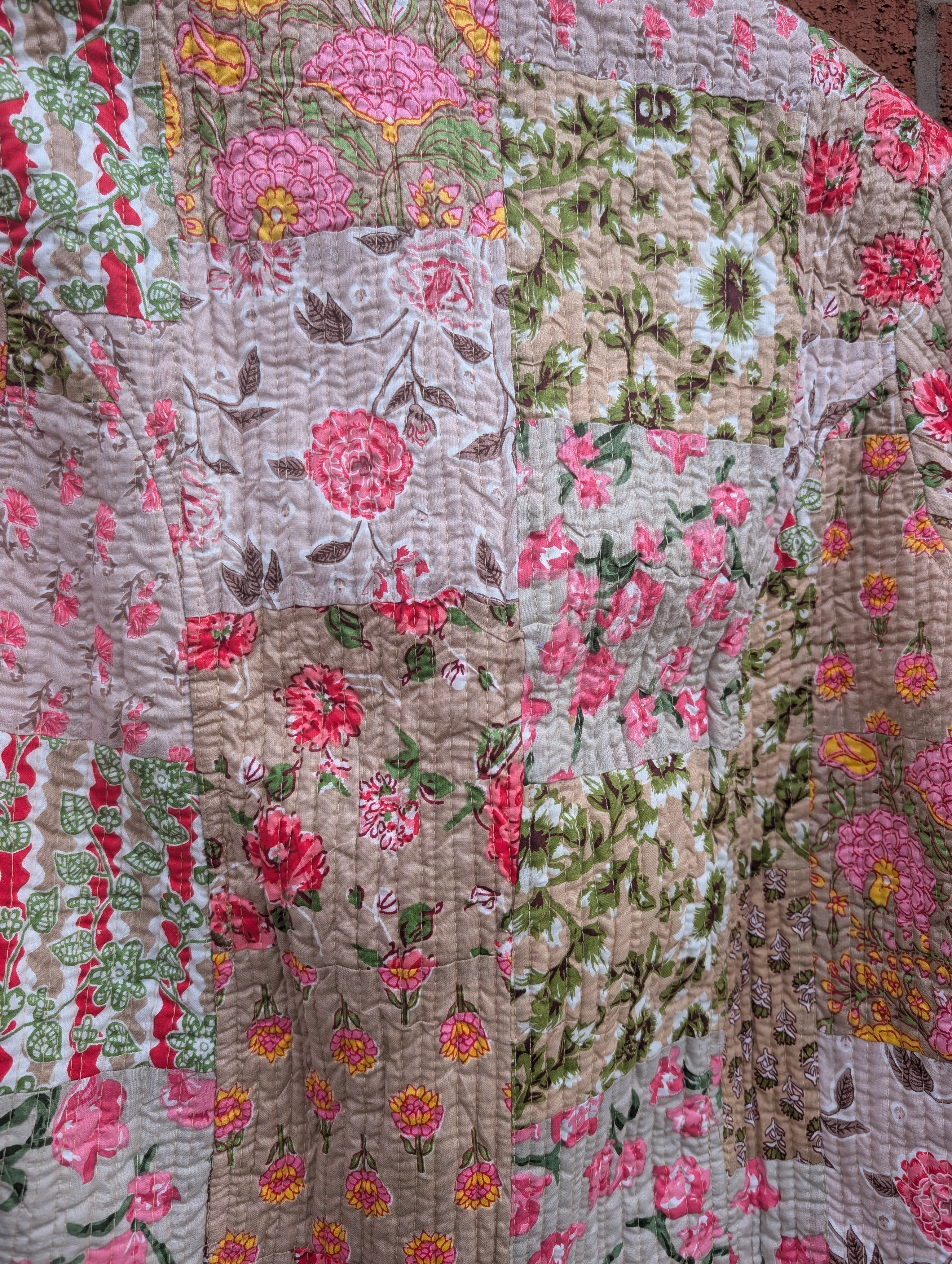 Spring Patchwork Reversible Jacket