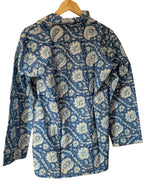 Blue Handblock printed 100% cotton Pajama set