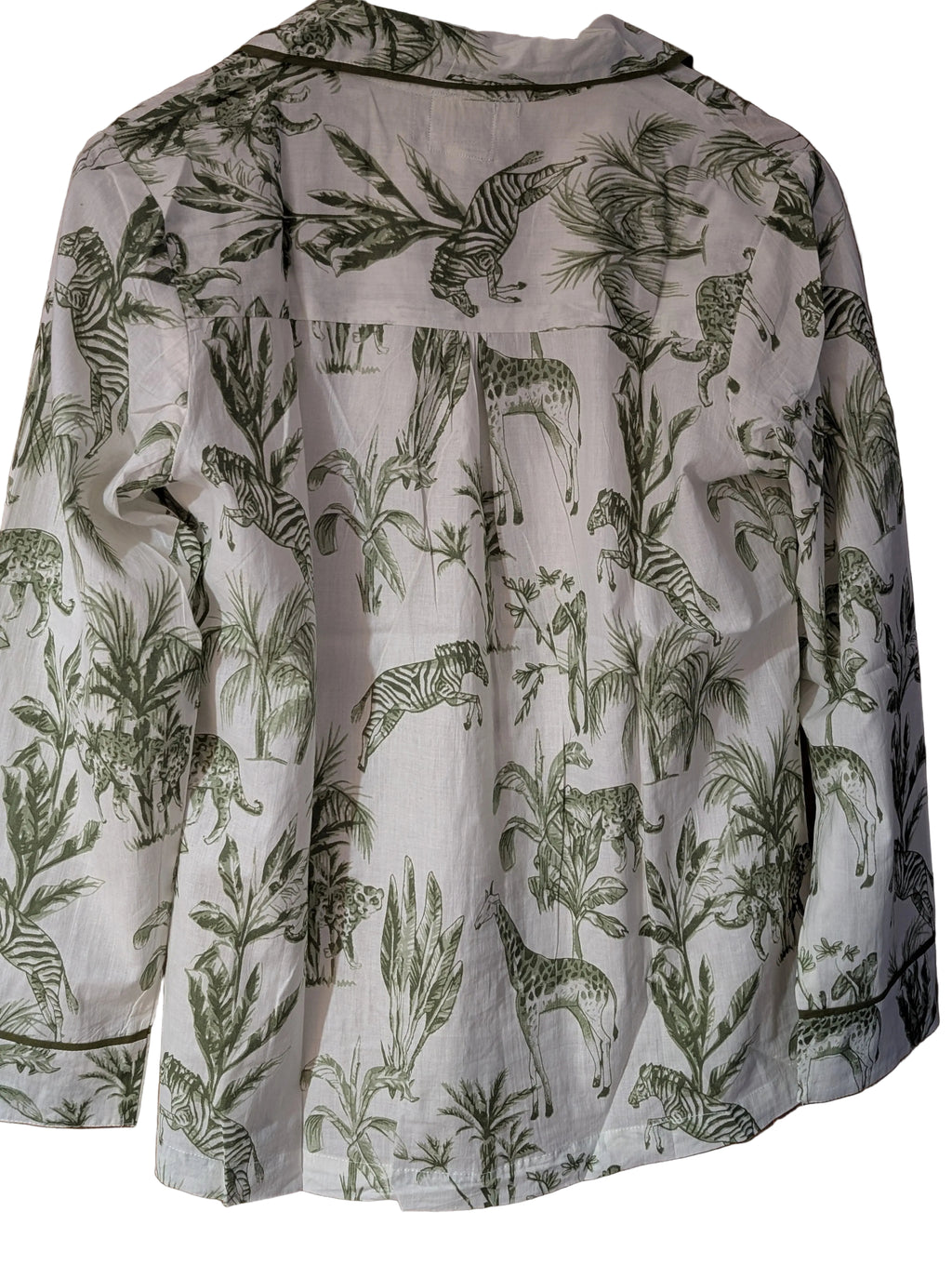 Wildlife Green Pajama Set