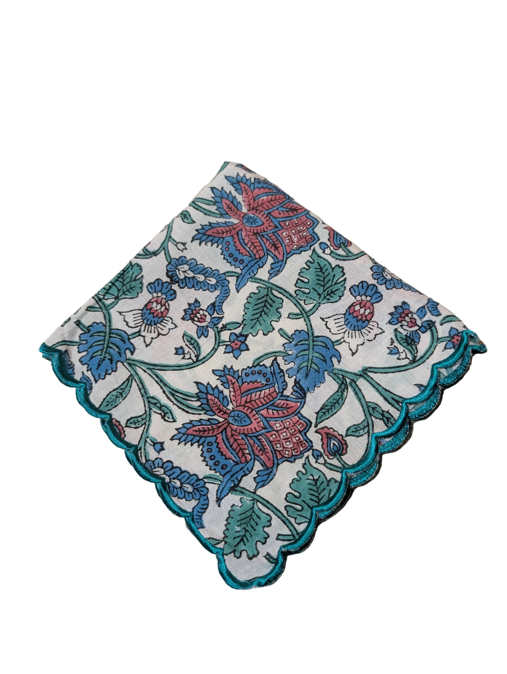 Handblock Printed Napkins- Set of 4