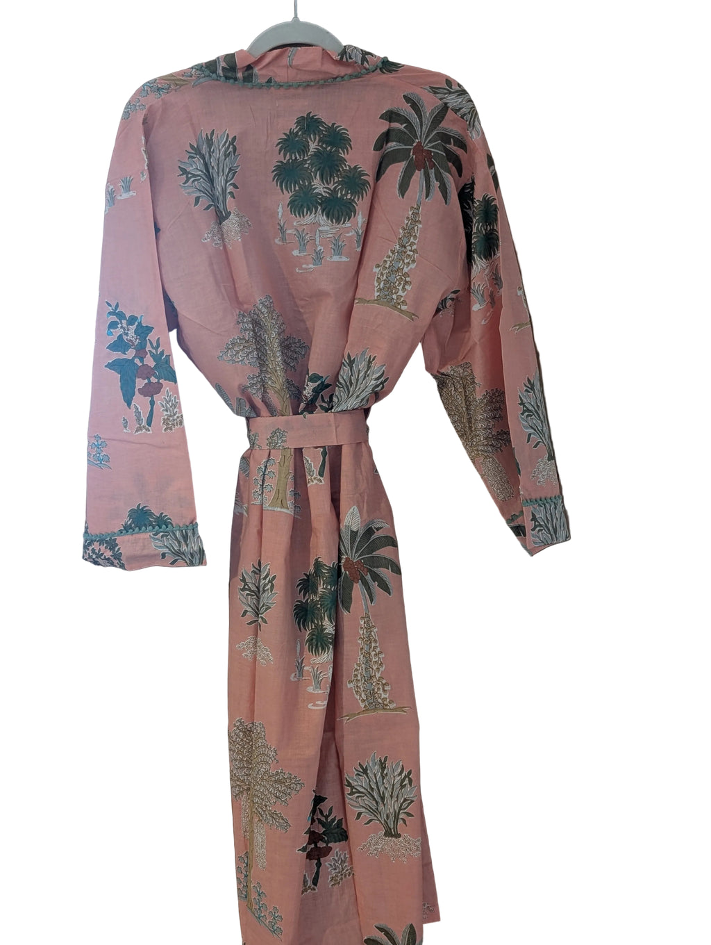 Peach Floral Kimono