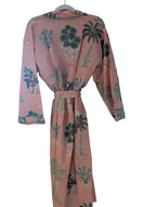 Peach Floral Kimono