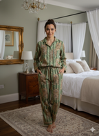 Green Tiger Pajama set