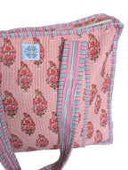 Baby Pink Paisley Tote Bag