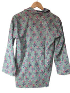 Mint Floral Handblock printed 100% cotton Pajama set