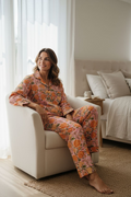 Handblock printed 100% cotton Pyjama set