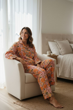 Handblock printed 100% cotton Pajama set