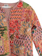 Quilted Pink Patchwork jacket