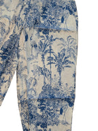 Blue Wildlife Pajama Set