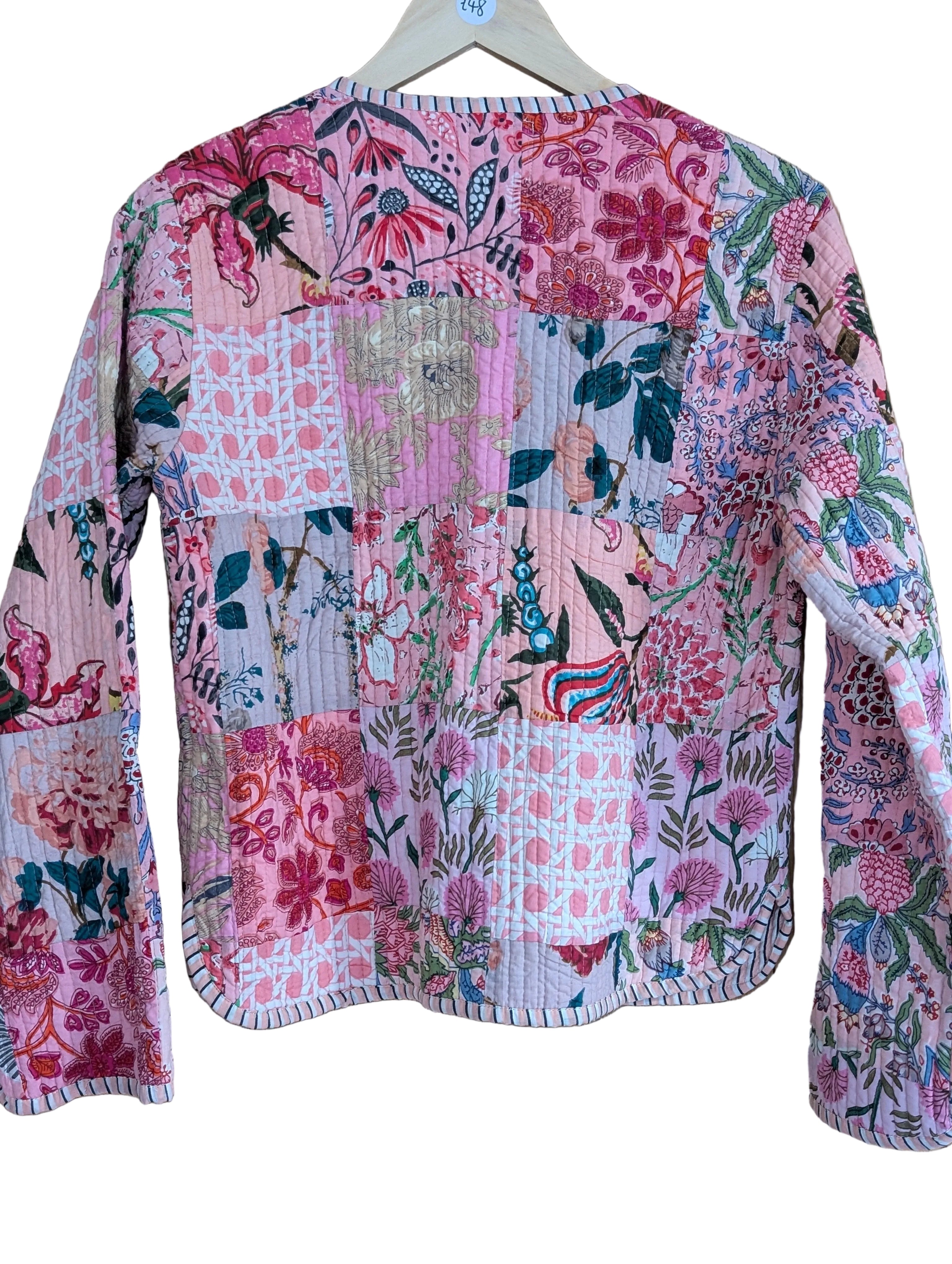 Pink Patchwork jacket