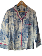 Blue Wildlife Pajama Set