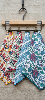 Handblock Printed Napkins- Set of 4