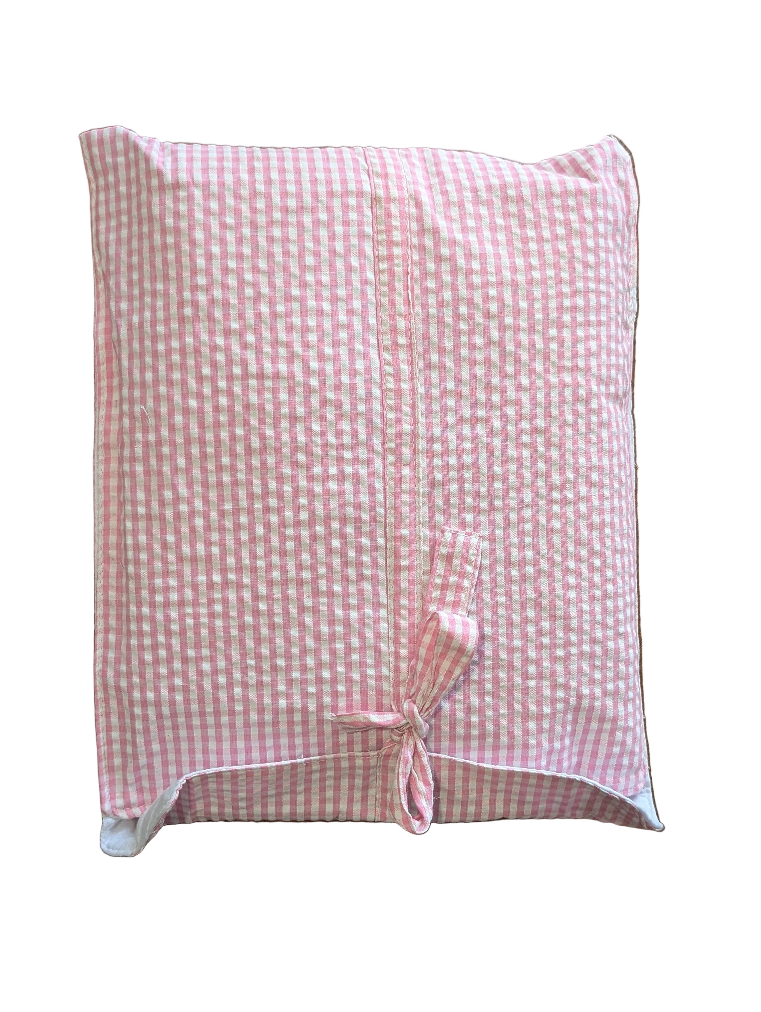 Pink Gingham 100% Cotton Pyjama Set