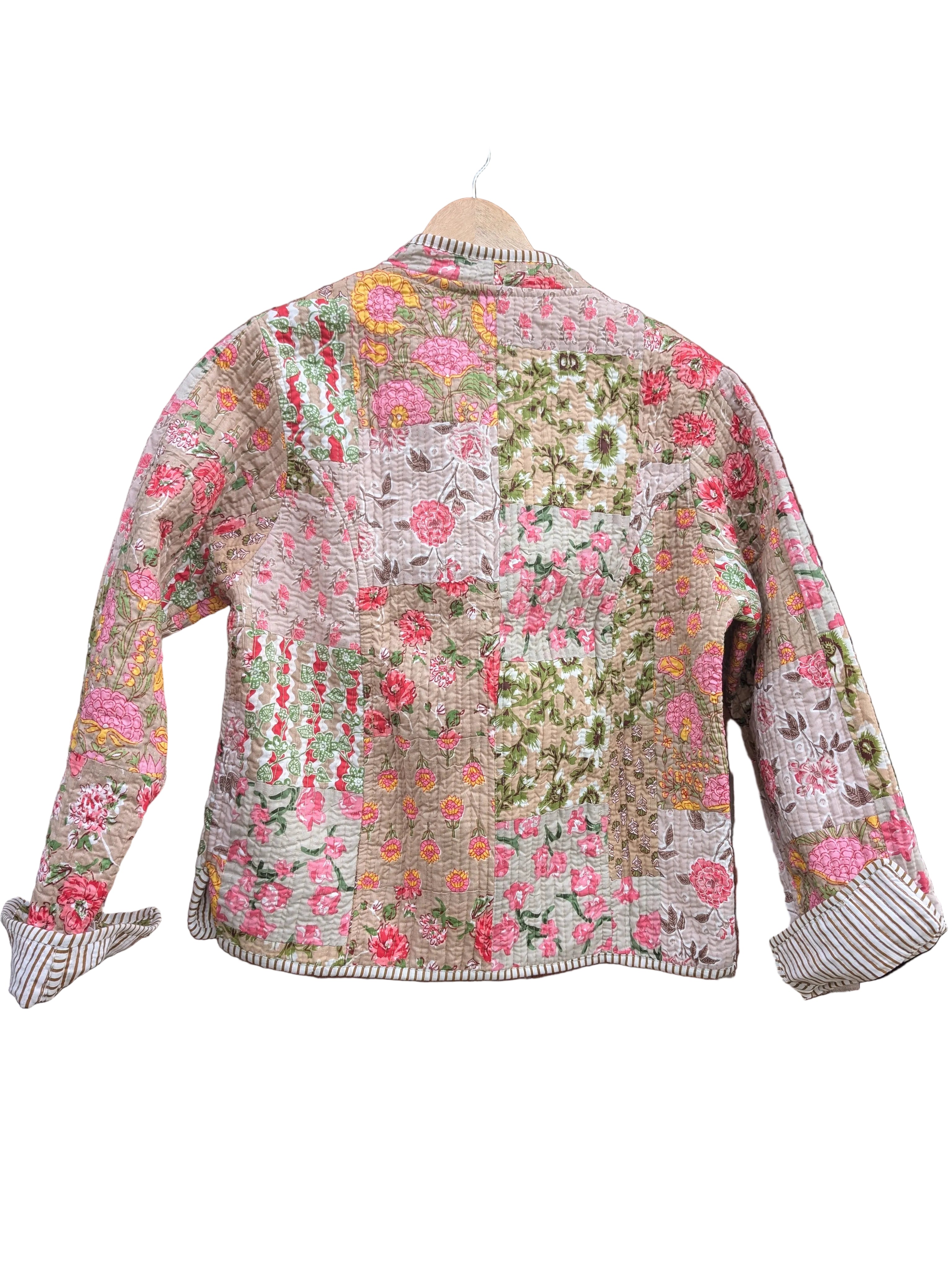 Spring Patchwork Reversible Jacket