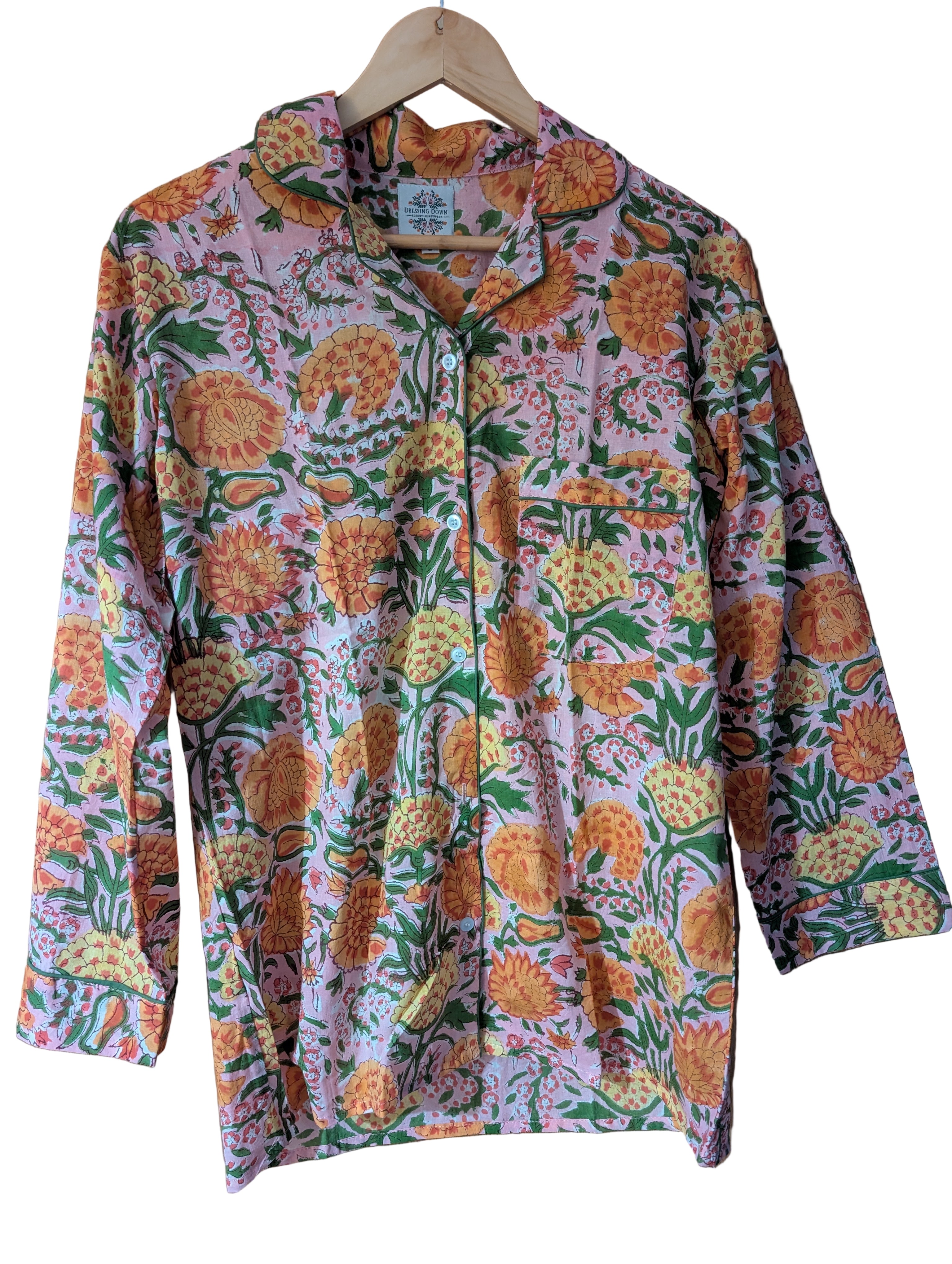 Handblock printed 100% cotton Pajama set