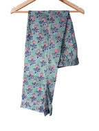 Mint Floral Handblock printed 100% cotton Pajama set