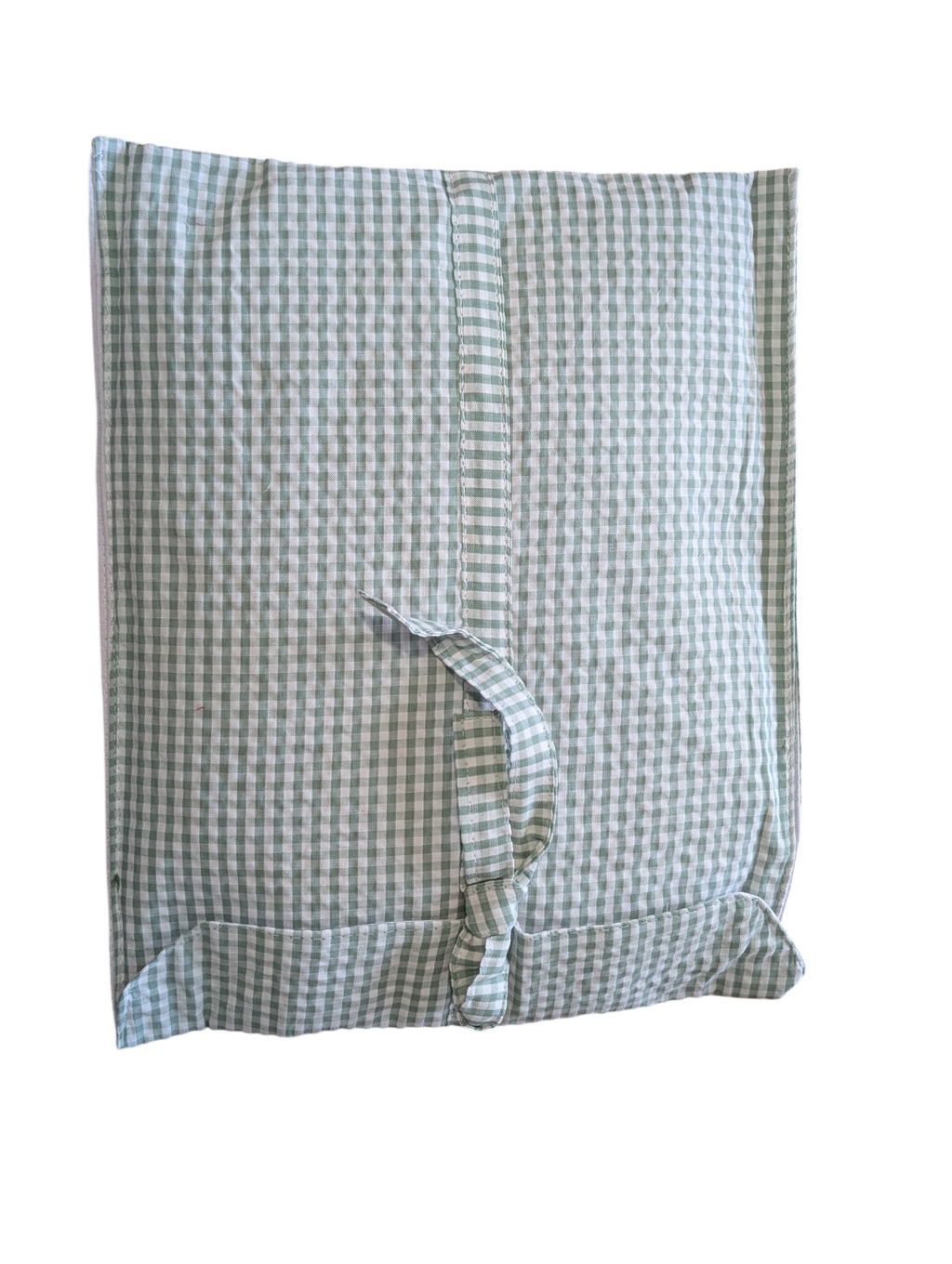 Green Gingham 100% Cotton Pyjama Set