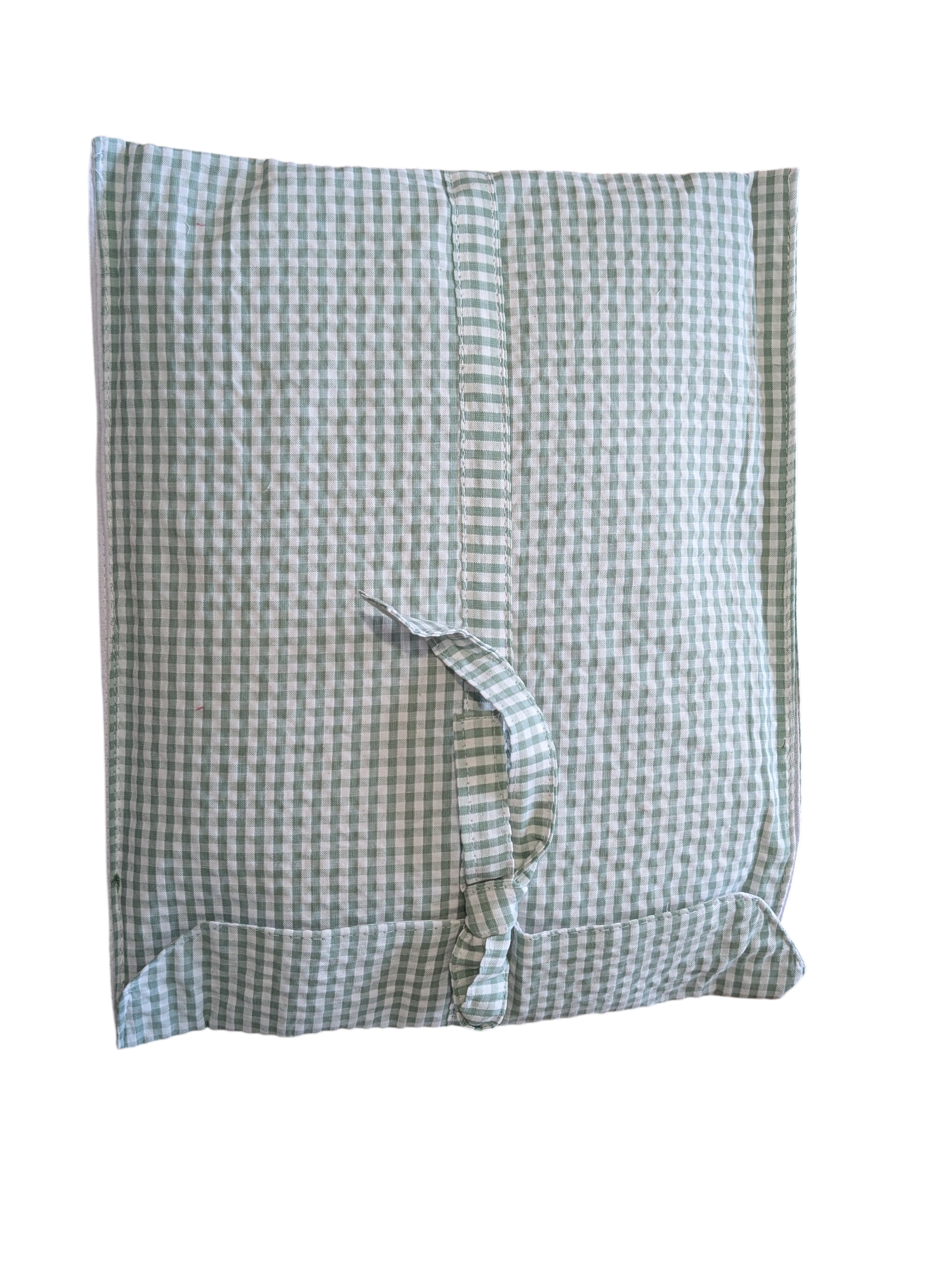 Green Gingham 100% Cotton Pyjama Set