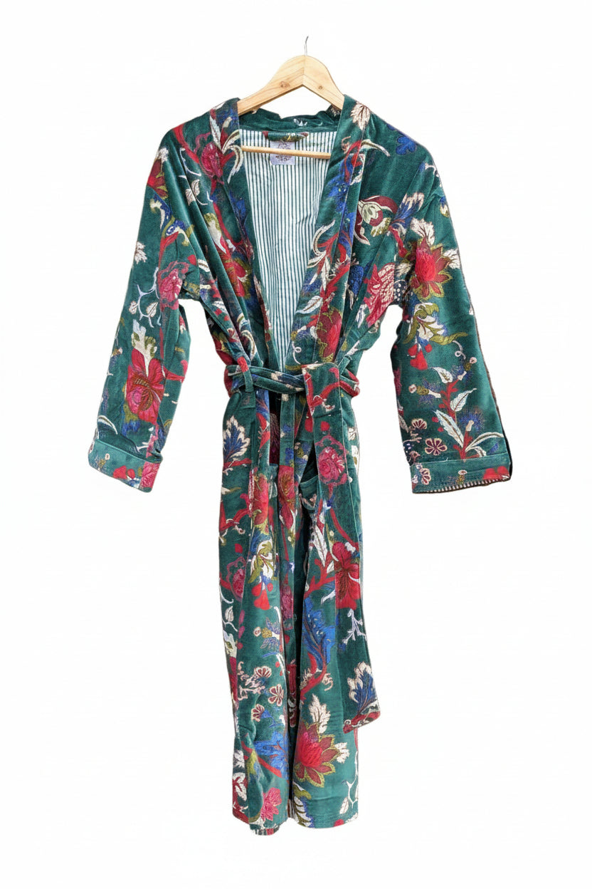 The Emerald Garden Luxury Robe