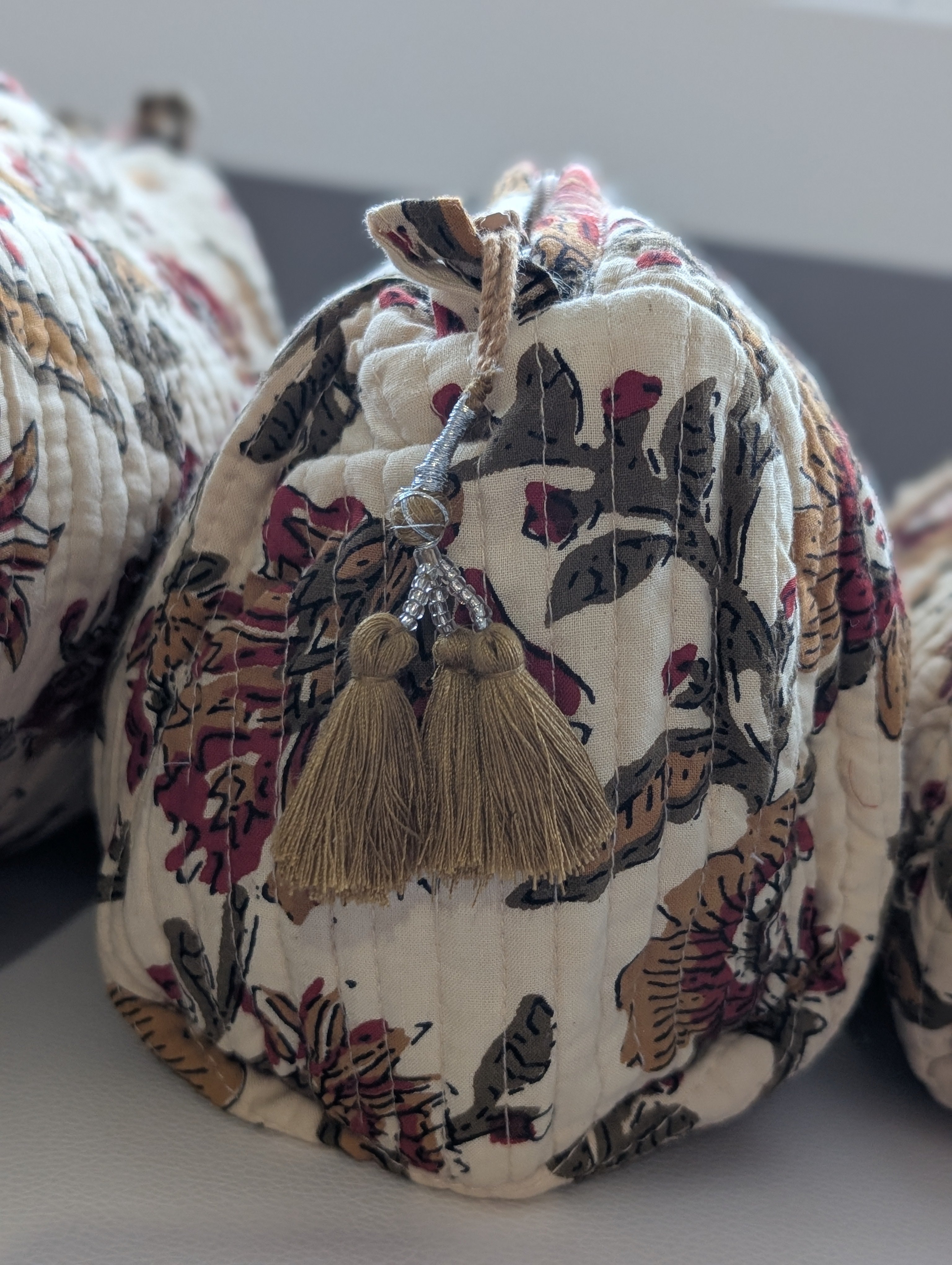 Autumn Waterproof lined wash bags