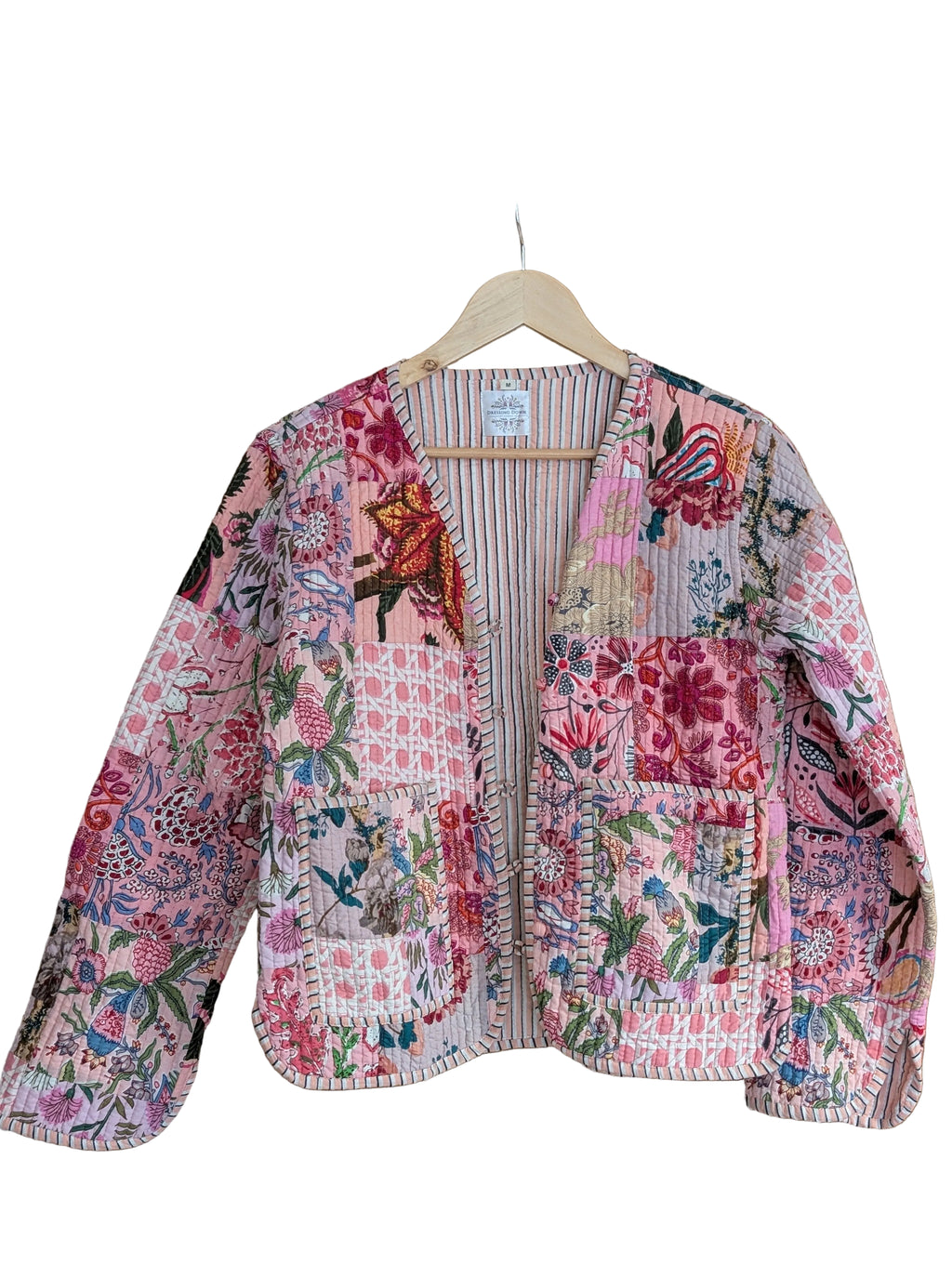 Pink Patchwork jacket