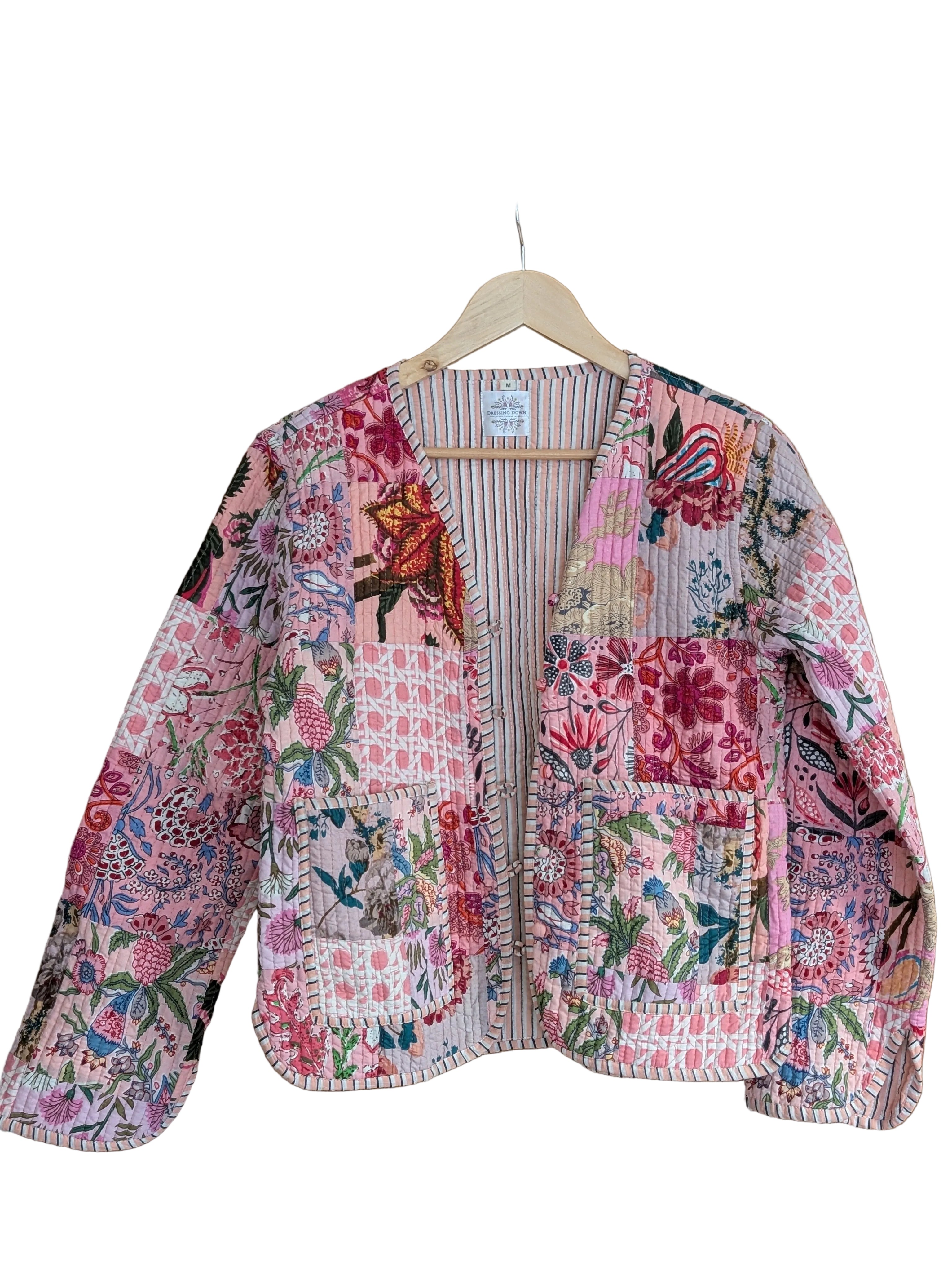 Pink Patchwork jacket
