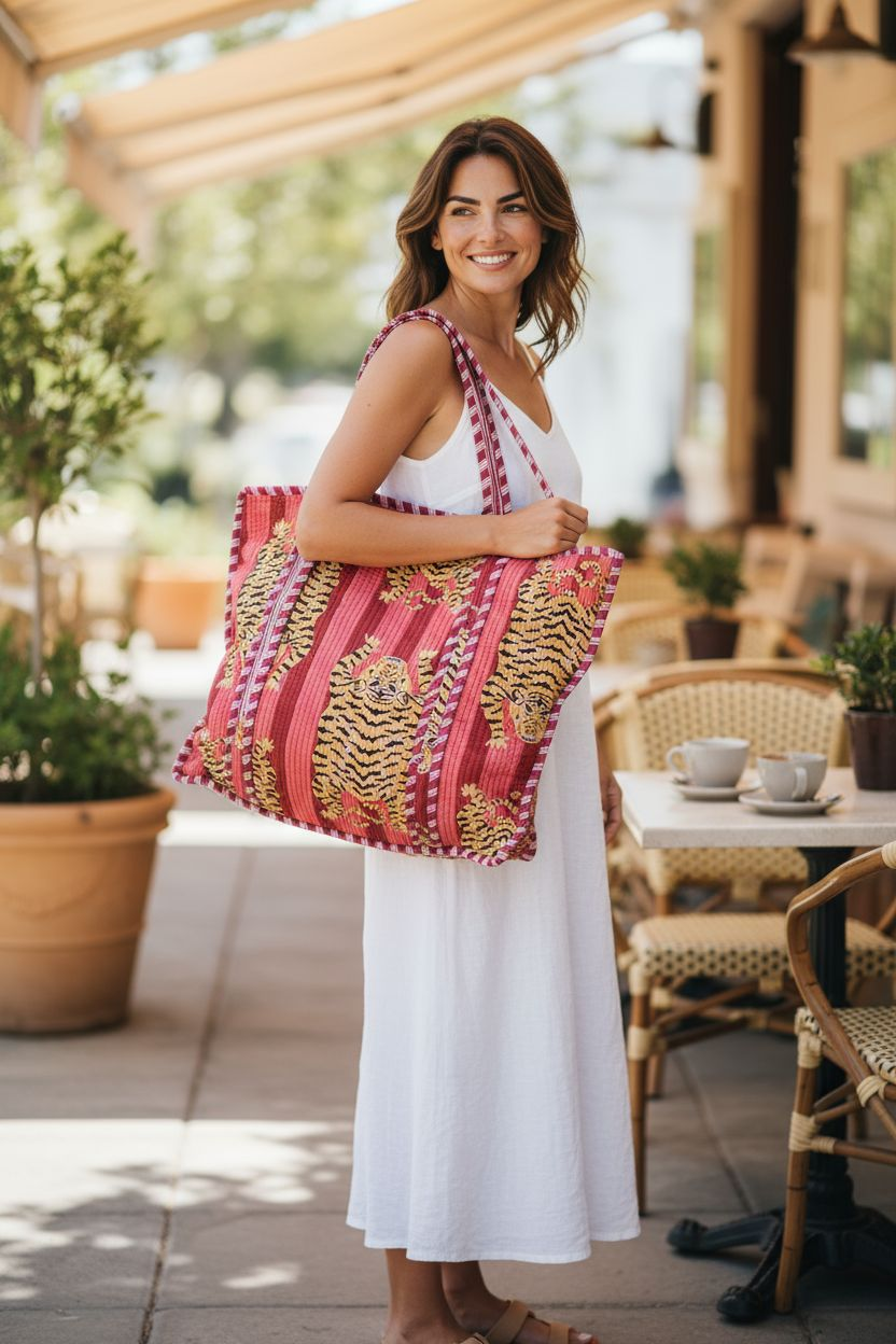Red Tiger Tote bag