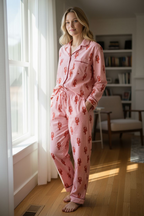 Lobster Printed 100% cotton Pajama set