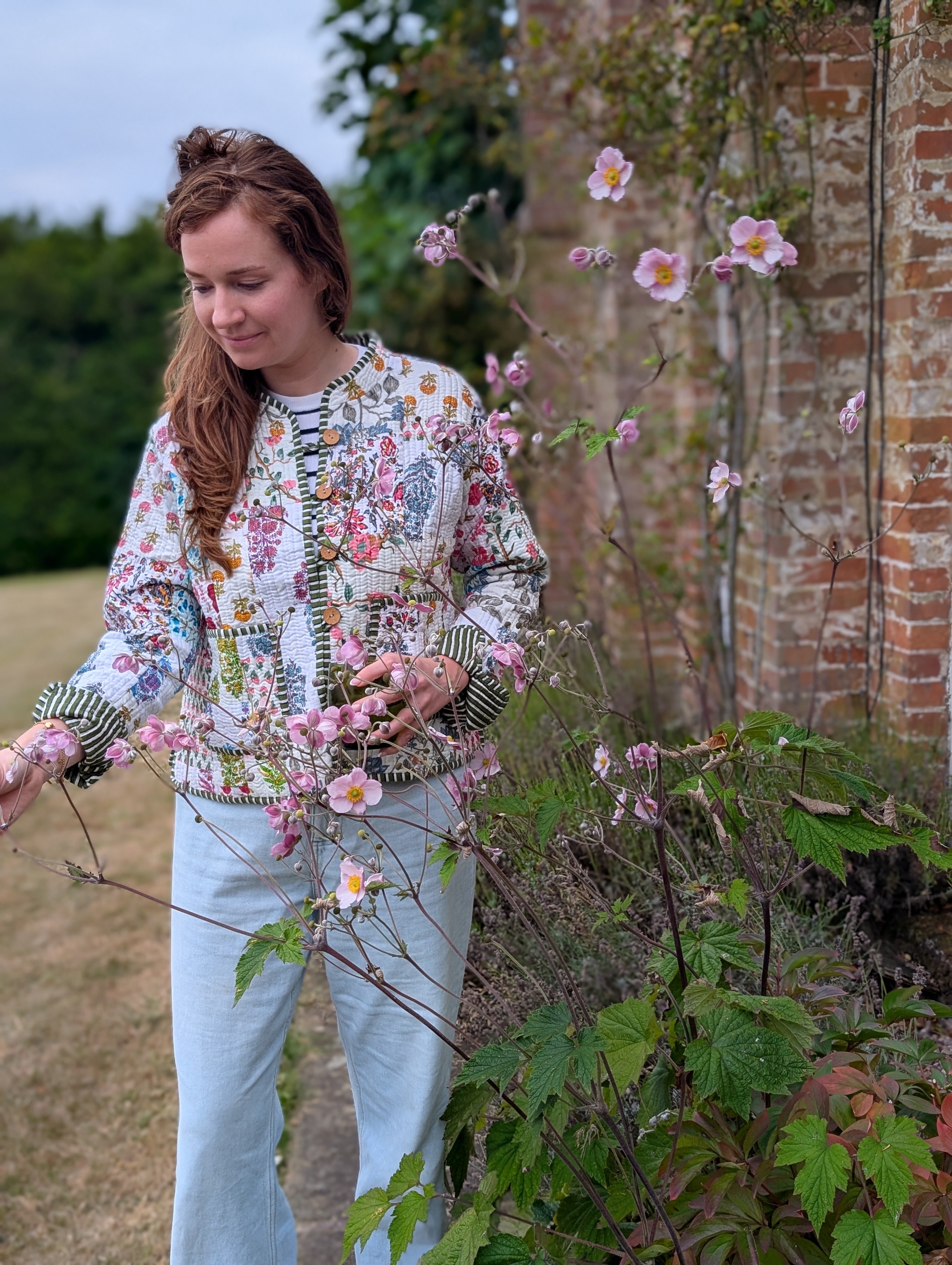 Patchwork revisable jacket