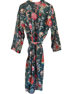 Dark Green Velvet Robe