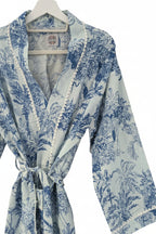 Safari Blue Kimono